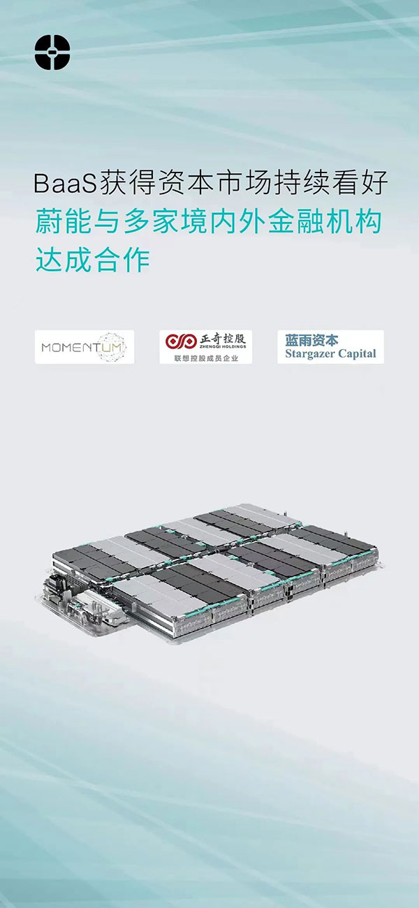 BaaS獲得資本市場持續看好，蔚能與多家境內外金融機構達成合作