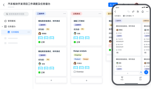 飛書：服務百余家車企，以可量化原則提高管理效率