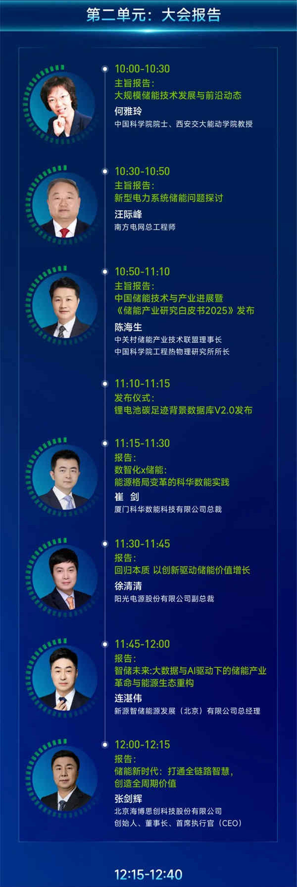 匯聚儲能最強力量！ESIE 2025開幕式日程和嘉賓陣容重磅發布